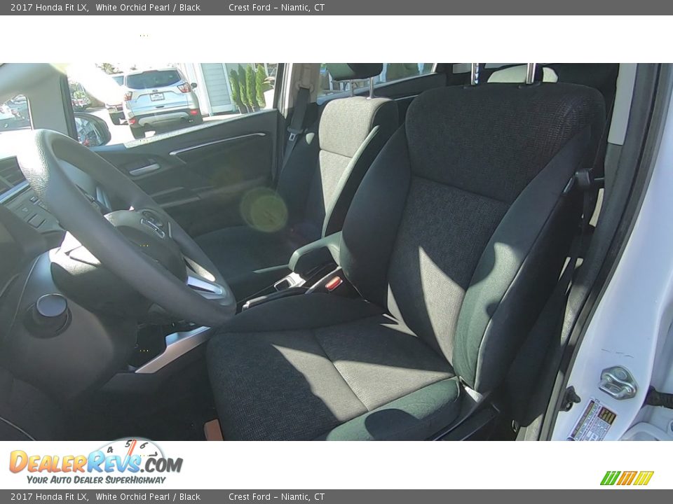 2017 Honda Fit LX White Orchid Pearl / Black Photo #11