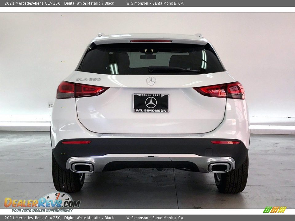 2021 Mercedes-Benz GLA 250 Digital White Metallic / Black Photo #3