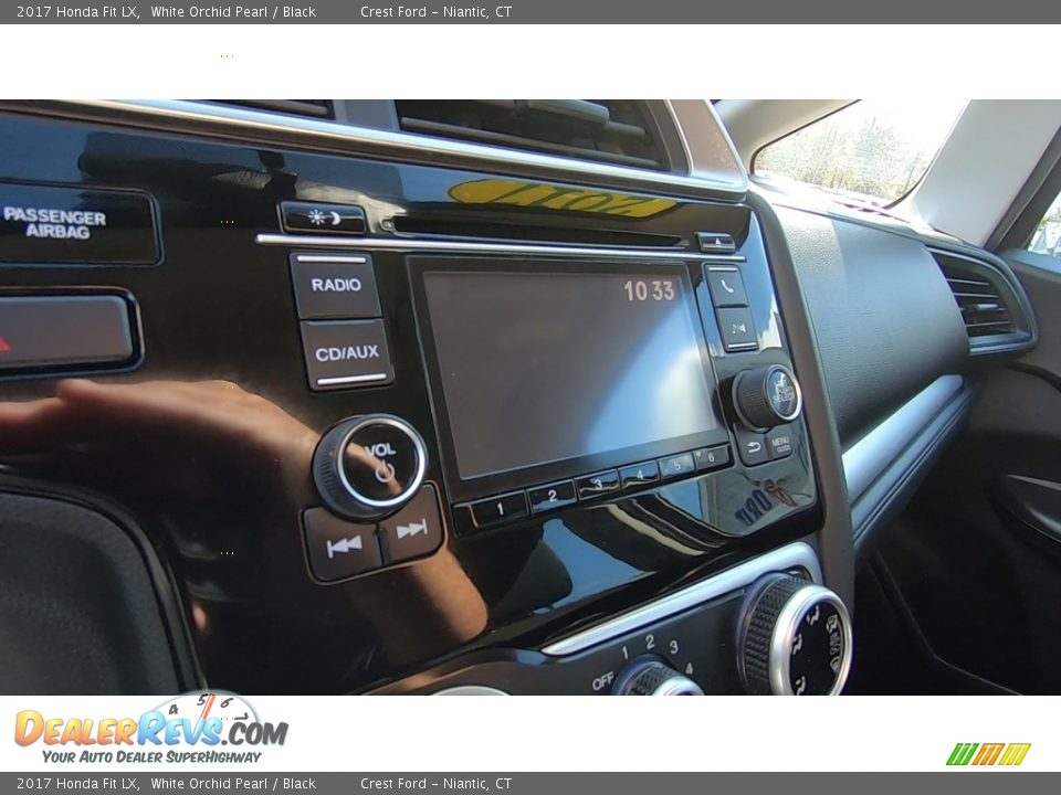 2017 Honda Fit LX White Orchid Pearl / Black Photo #14