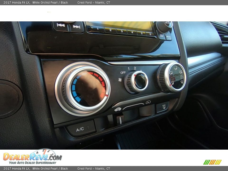 2017 Honda Fit LX White Orchid Pearl / Black Photo #15