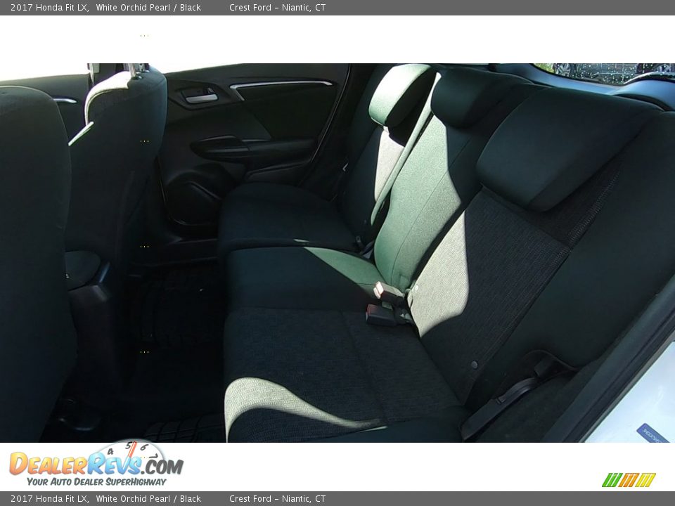 2017 Honda Fit LX White Orchid Pearl / Black Photo #17