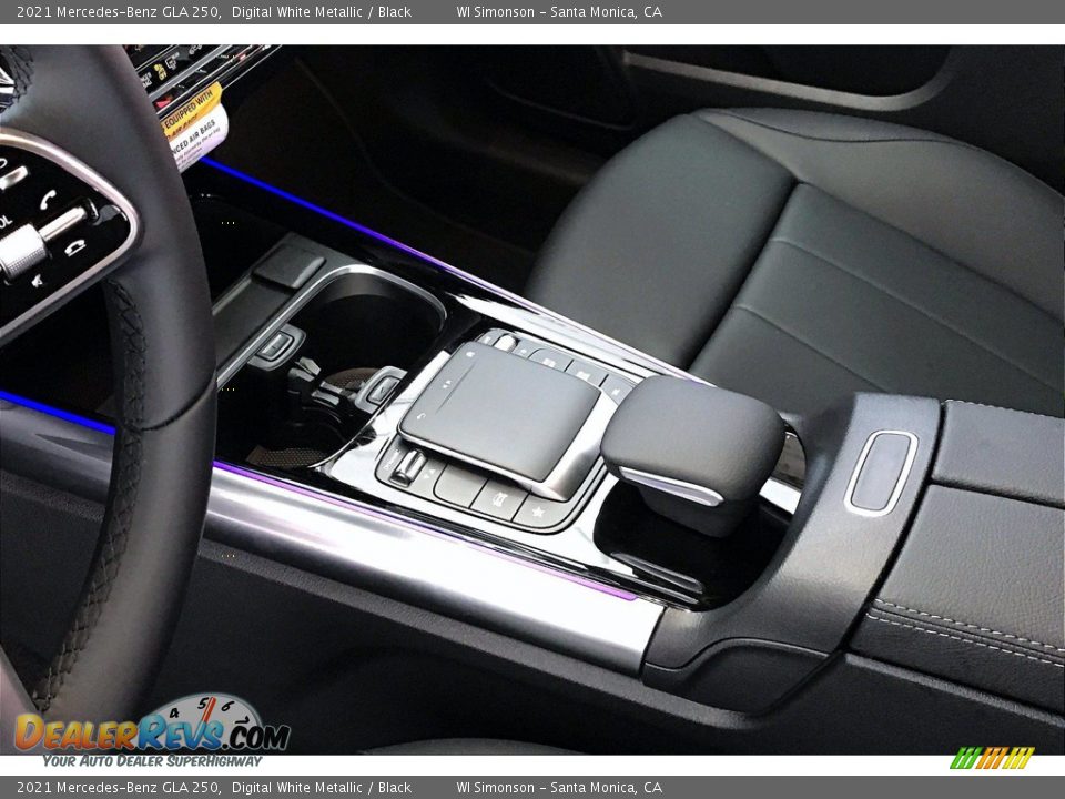 2021 Mercedes-Benz GLA 250 Digital White Metallic / Black Photo #7