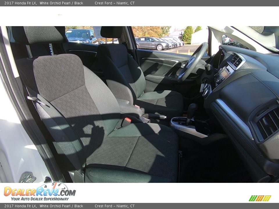 2017 Honda Fit LX White Orchid Pearl / Black Photo #23