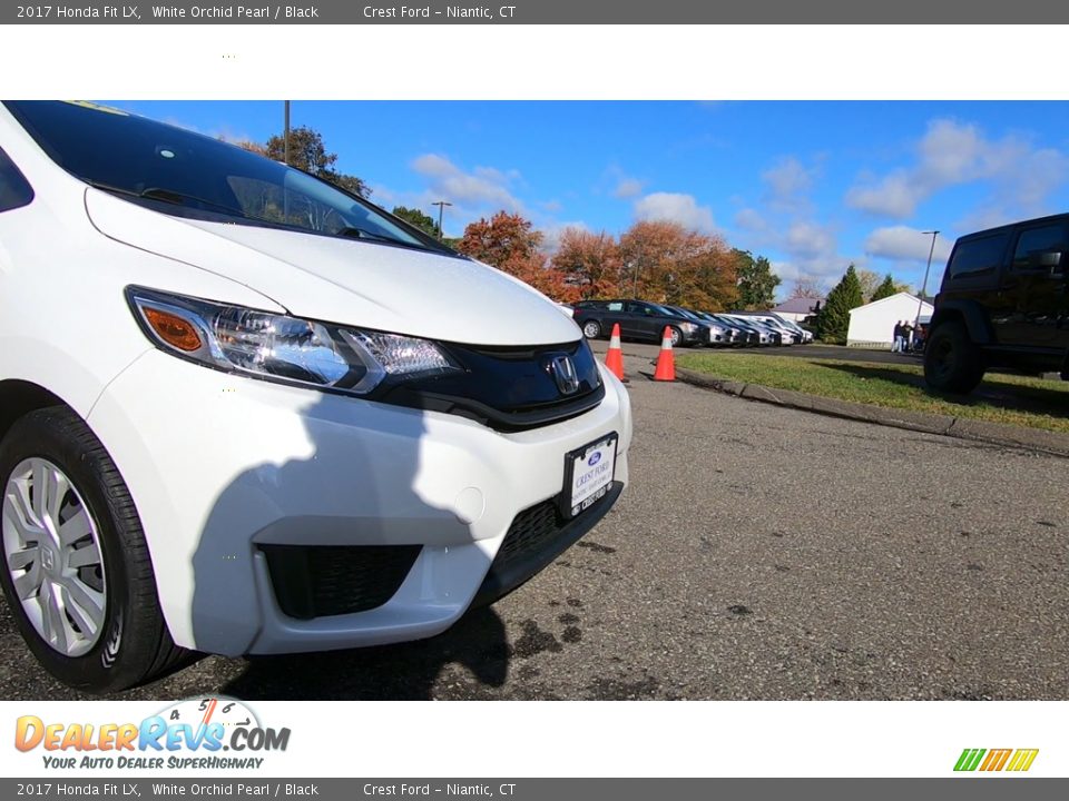 2017 Honda Fit LX White Orchid Pearl / Black Photo #26