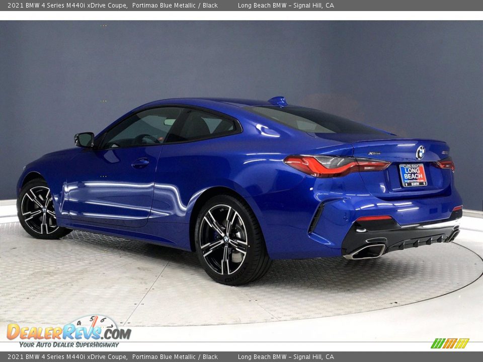 2021 BMW 4 Series M440i xDrive Coupe Portimao Blue Metallic / Black Photo #3