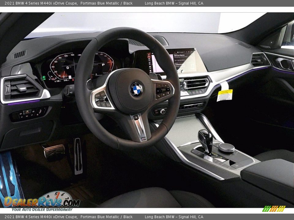 Dashboard of 2021 BMW 4 Series M440i xDrive Coupe Photo #7