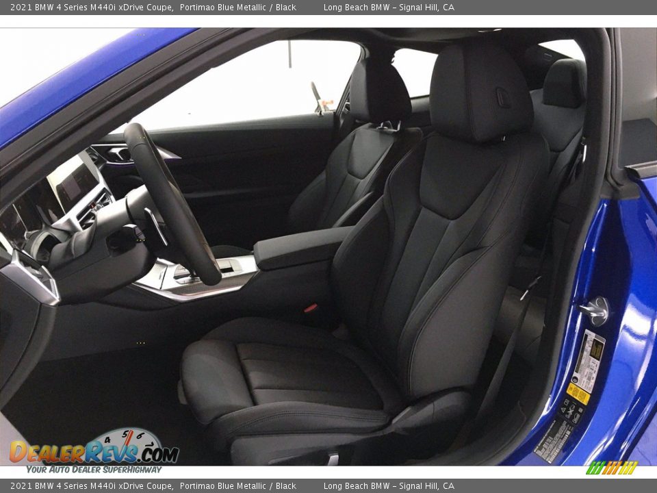 Black Interior - 2021 BMW 4 Series M440i xDrive Coupe Photo #9