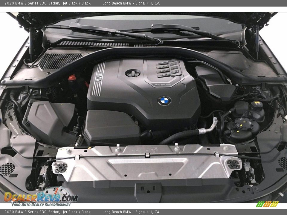 2020 BMW 3 Series 330i Sedan Jet Black / Black Photo #10