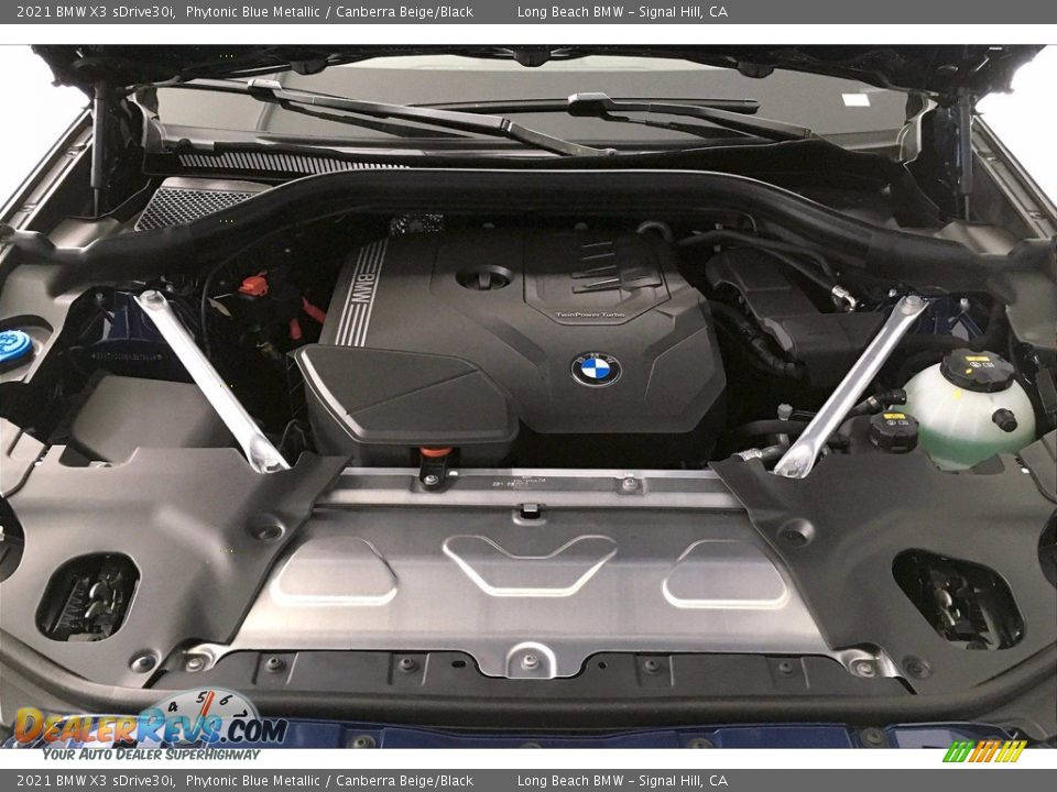 2021 BMW X3 sDrive30i 2.0 Liter TwinPower Turbocharged DOHC 16-Valve Inline 4 Cylinder Engine Photo #10