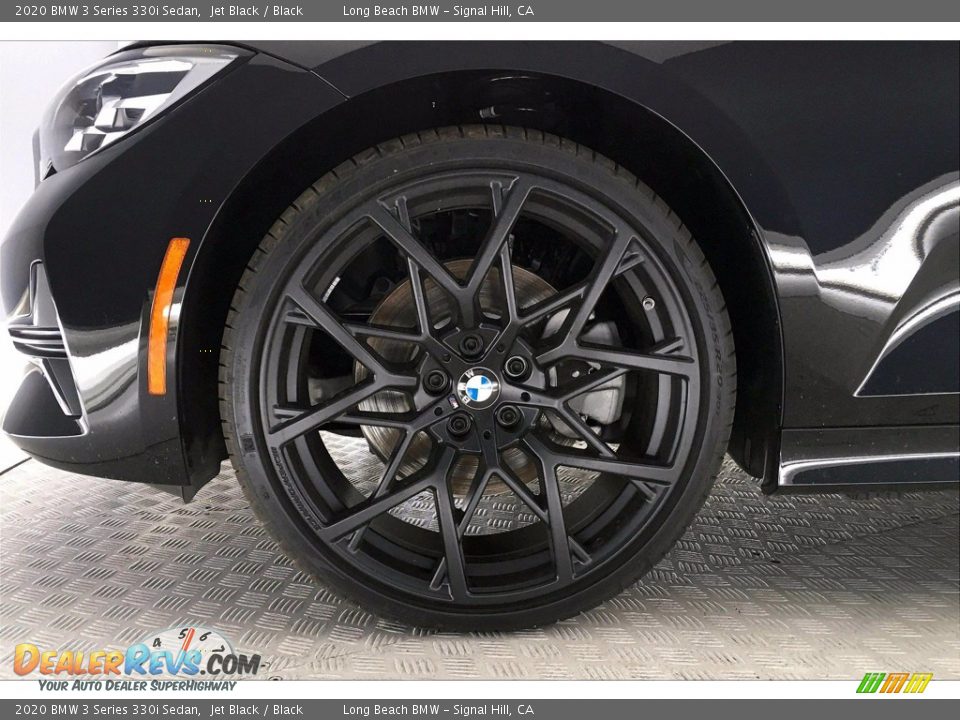 2020 BMW 3 Series 330i Sedan Jet Black / Black Photo #12
