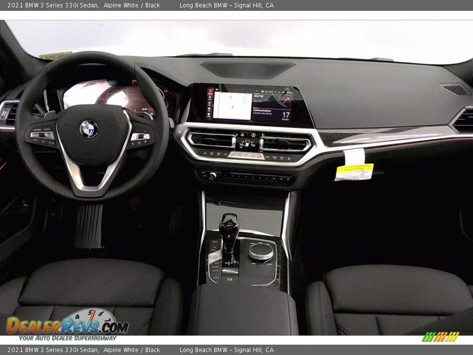 Black Interior - 2021 BMW 3 Series 330i Sedan Photo #5