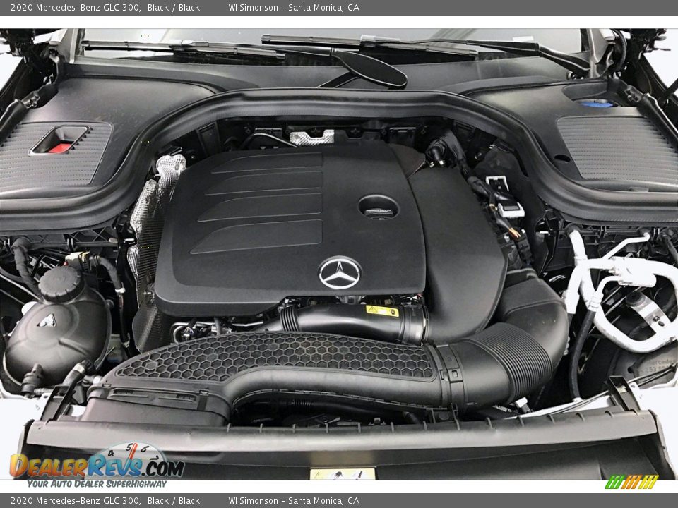 2020 Mercedes-Benz GLC 300 Black / Black Photo #8