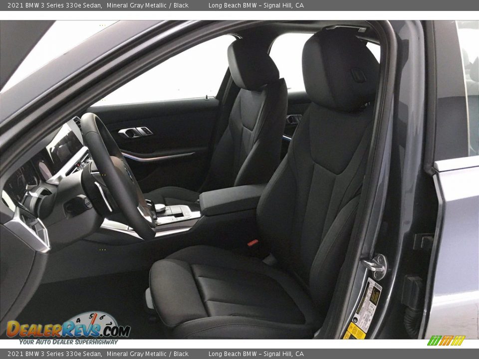 Front Seat of 2021 BMW 3 Series 330e Sedan Photo #9