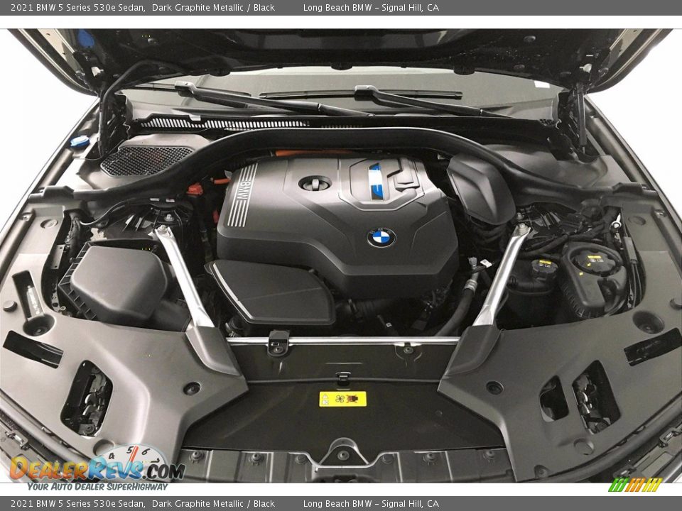 2021 BMW 5 Series 530e Sedan 2.0 Liter e TwinPower Turbocharged DOHC 16-Valve VVT 4 Cylinder Gasoline/Electric Hybrid Engine Photo #10