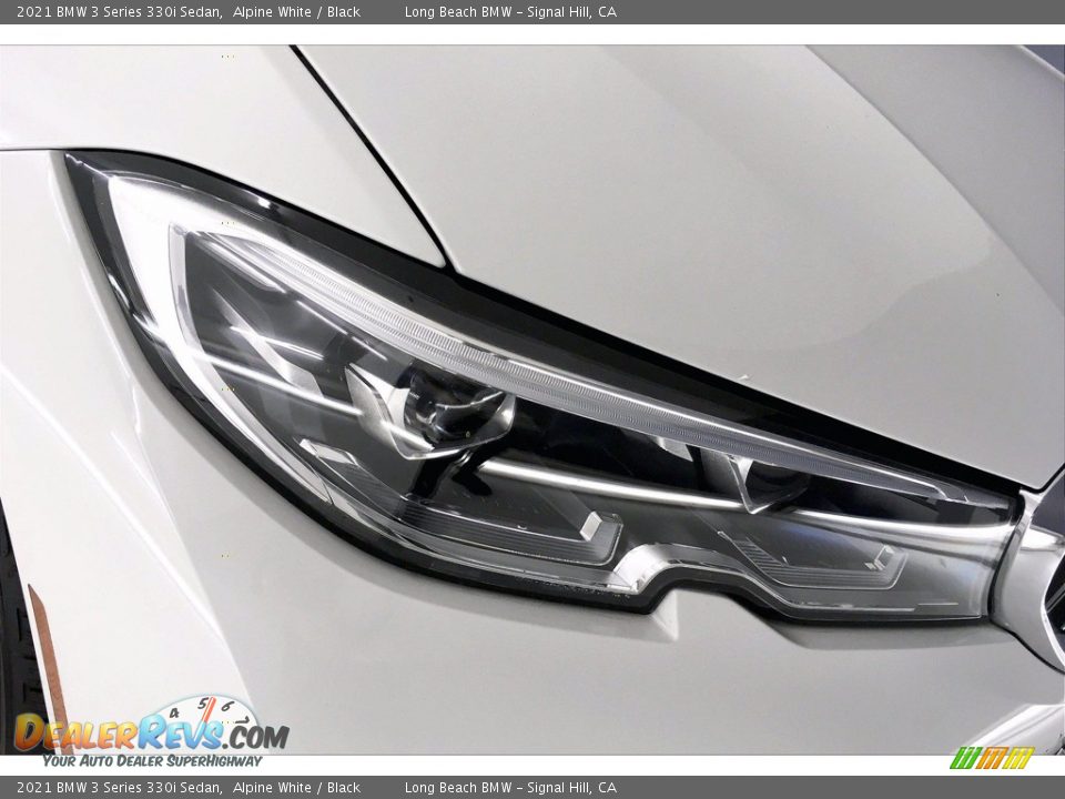 2021 BMW 3 Series 330i Sedan Alpine White / Black Photo #14