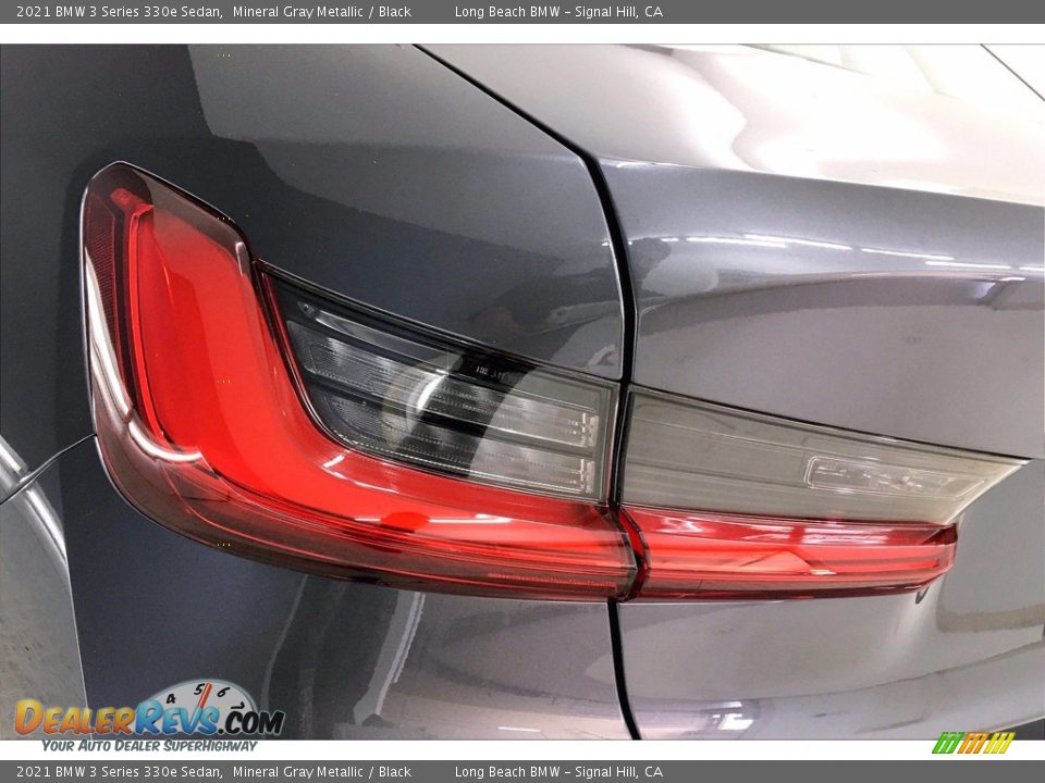2021 BMW 3 Series 330e Sedan Mineral Gray Metallic / Black Photo #15
