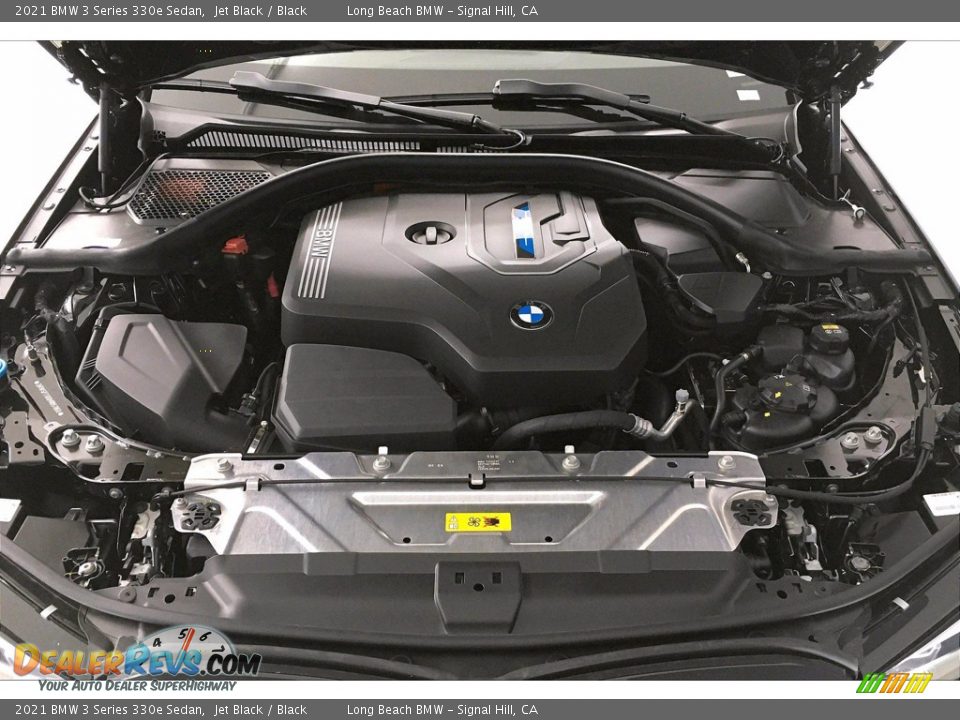 2021 BMW 3 Series 330e Sedan 2.0 Liter e TwinPower Turbocharged DOHC 16-Valve VVT 4 Cylinder Gasoline/Electric Hybrid Engine Photo #10