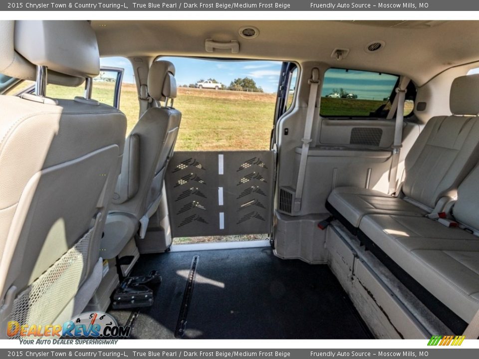 2015 Chrysler Town & Country Touring-L True Blue Pearl / Dark Frost Beige/Medium Frost Beige Photo #21