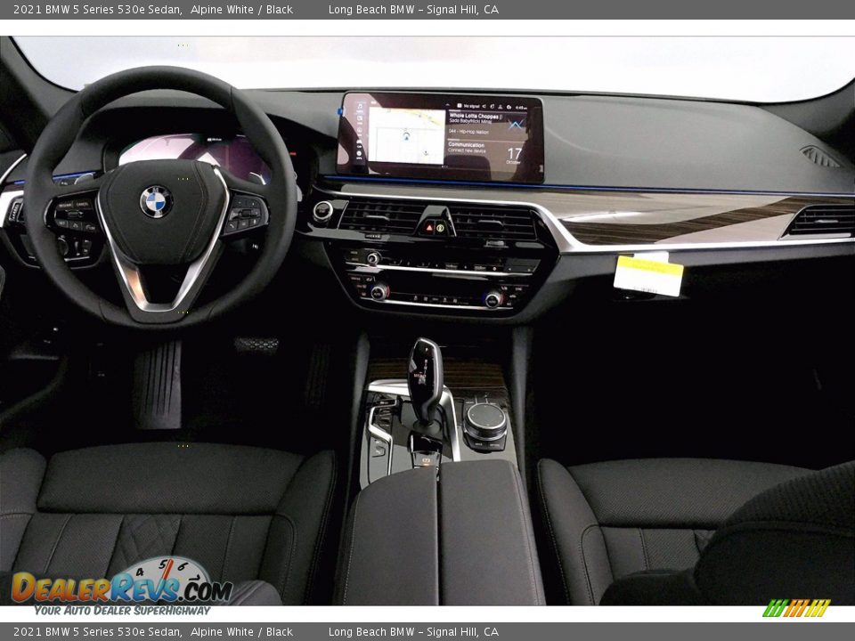 Dashboard of 2021 BMW 5 Series 530e Sedan Photo #5