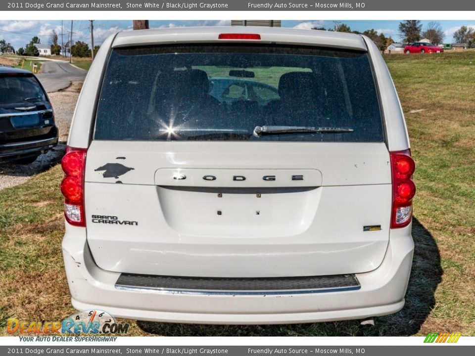 2011 Dodge Grand Caravan Mainstreet Stone White / Black/Light Graystone Photo #5