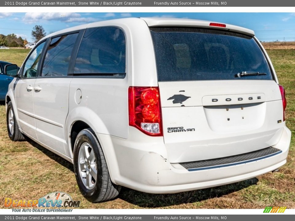 2011 Dodge Grand Caravan Mainstreet Stone White / Black/Light Graystone Photo #6