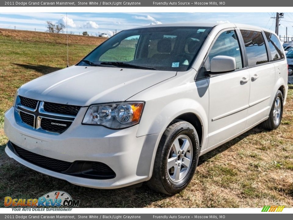 2011 Dodge Grand Caravan Mainstreet Stone White / Black/Light Graystone Photo #8