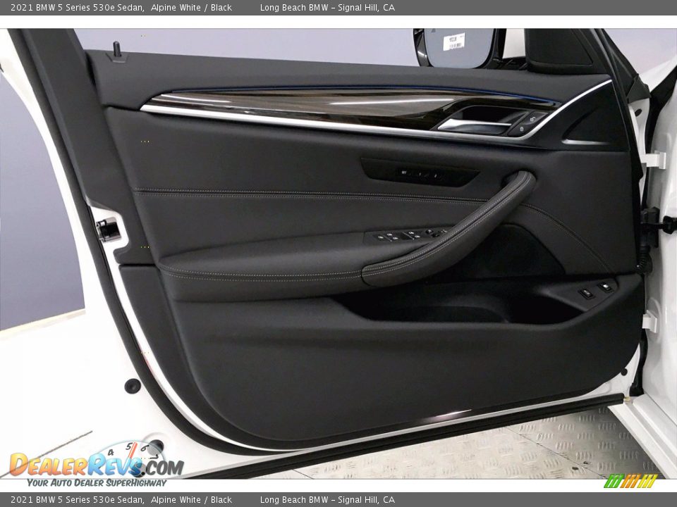 Door Panel of 2021 BMW 5 Series 530e Sedan Photo #13