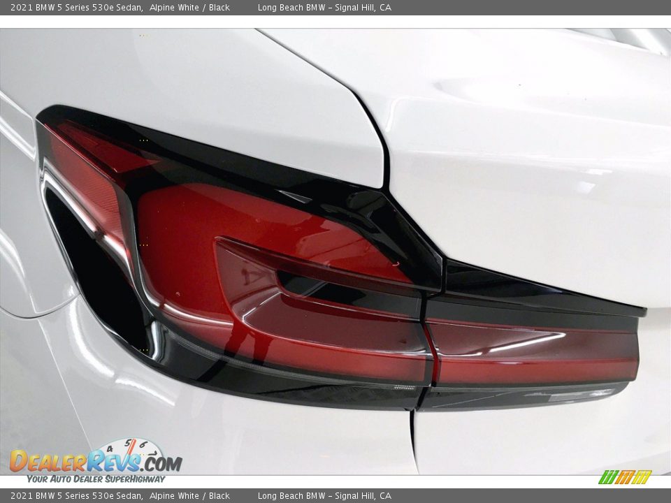 2021 BMW 5 Series 530e Sedan Alpine White / Black Photo #15