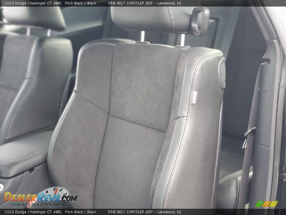 2020 Dodge Challenger GT AWD Pitch Black / Black Photo #12