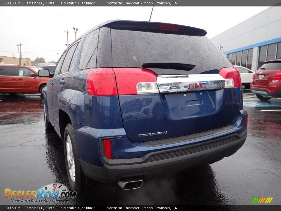 2016 GMC Terrain SLE Slate Blue Metallic / Jet Black Photo #5