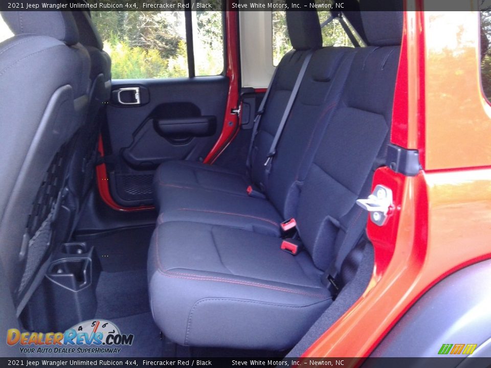 2021 Jeep Wrangler Unlimited Rubicon 4x4 Firecracker Red / Black Photo #13