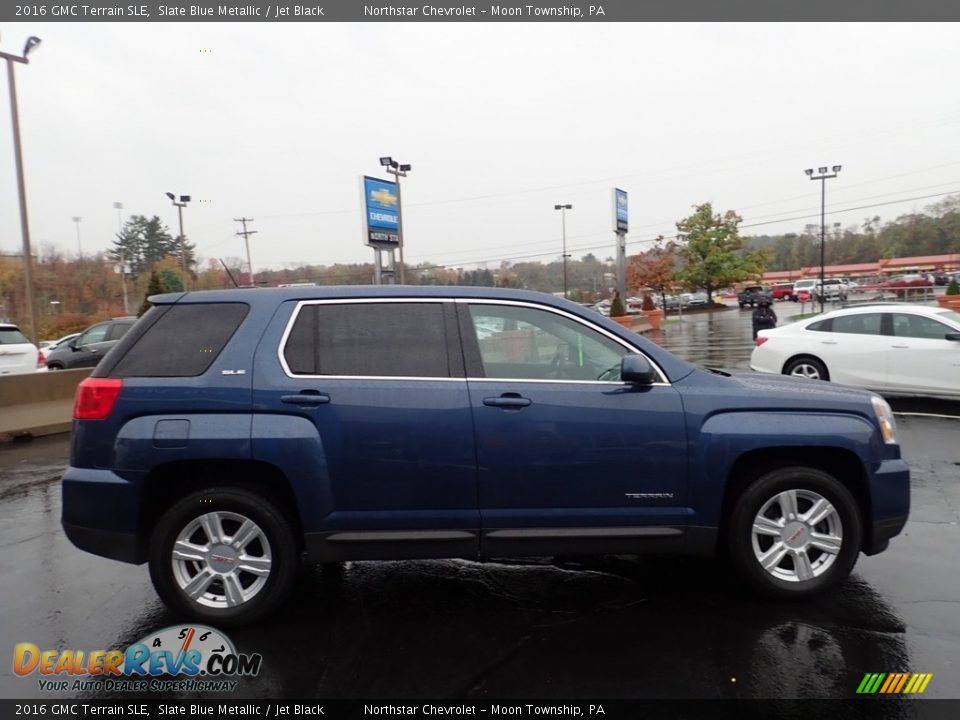 2016 GMC Terrain SLE Slate Blue Metallic / Jet Black Photo #10