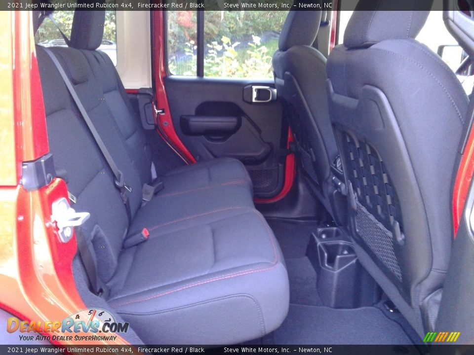 2021 Jeep Wrangler Unlimited Rubicon 4x4 Firecracker Red / Black Photo #16