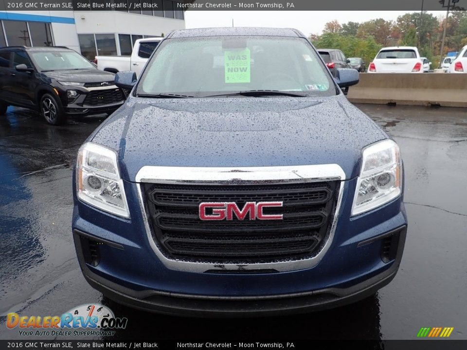 2016 GMC Terrain SLE Slate Blue Metallic / Jet Black Photo #13