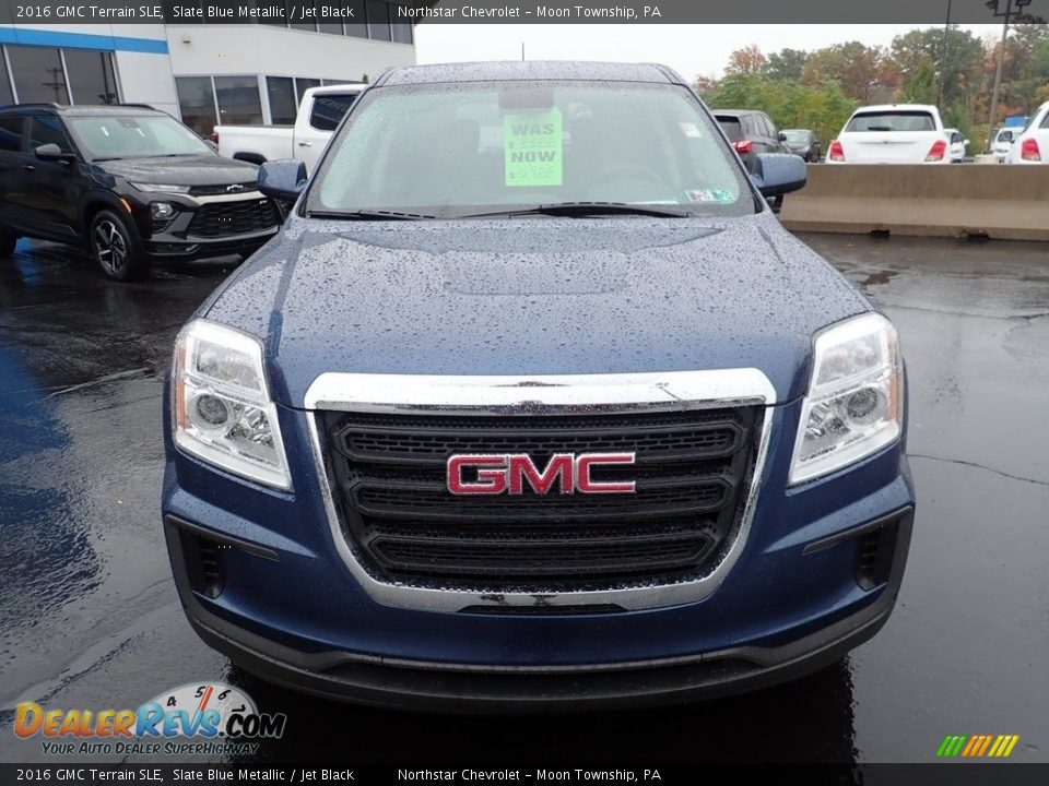 2016 GMC Terrain SLE Slate Blue Metallic / Jet Black Photo #13