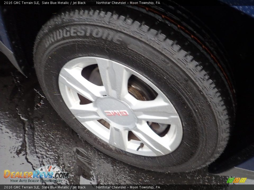 2016 GMC Terrain SLE Slate Blue Metallic / Jet Black Photo #14