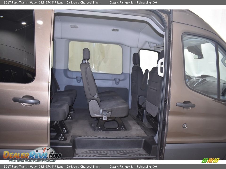 Rear Seat of 2017 Ford Transit Wagon XLT 350 MR Long Photo #9