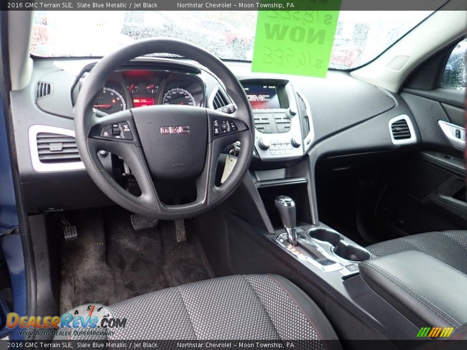 2016 GMC Terrain SLE Slate Blue Metallic / Jet Black Photo #22