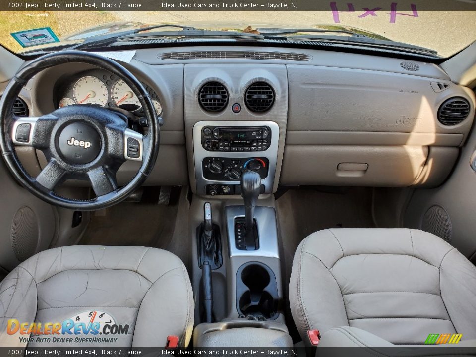 2002 Jeep Liberty Limited 4x4 Black / Taupe Photo #18