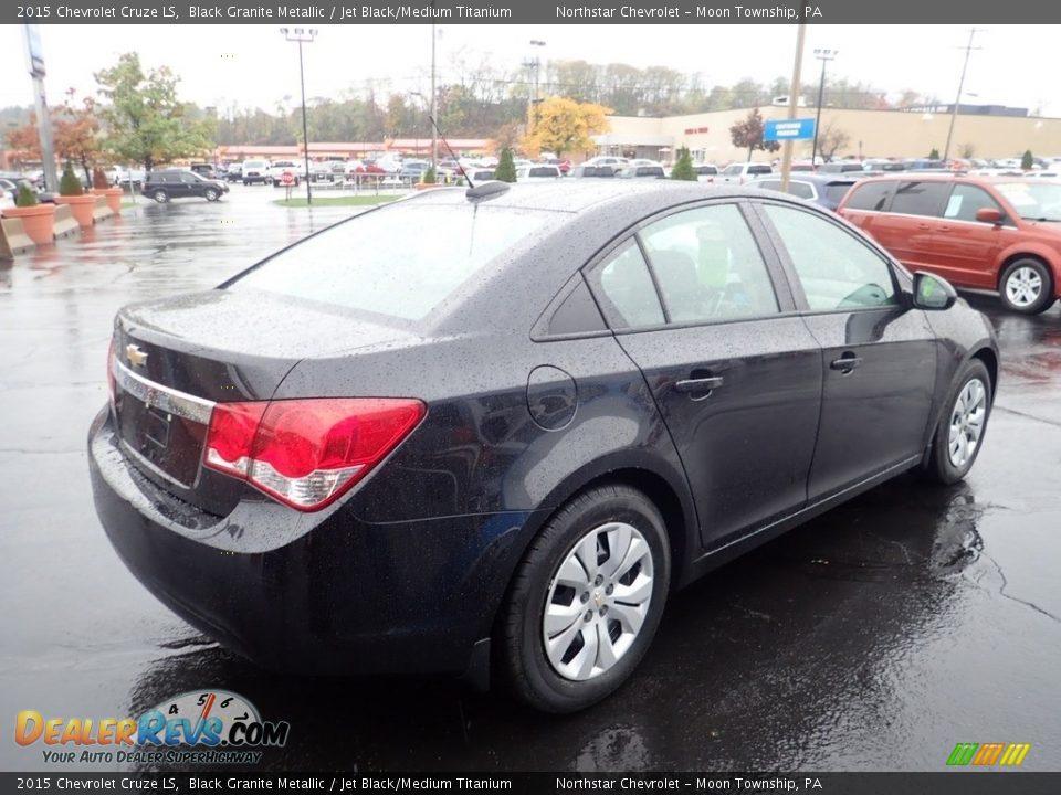 2015 Chevrolet Cruze LS Black Granite Metallic / Jet Black/Medium Titanium Photo #9