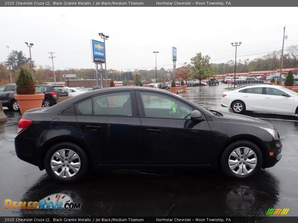 2015 Chevrolet Cruze LS Black Granite Metallic / Jet Black/Medium Titanium Photo #10