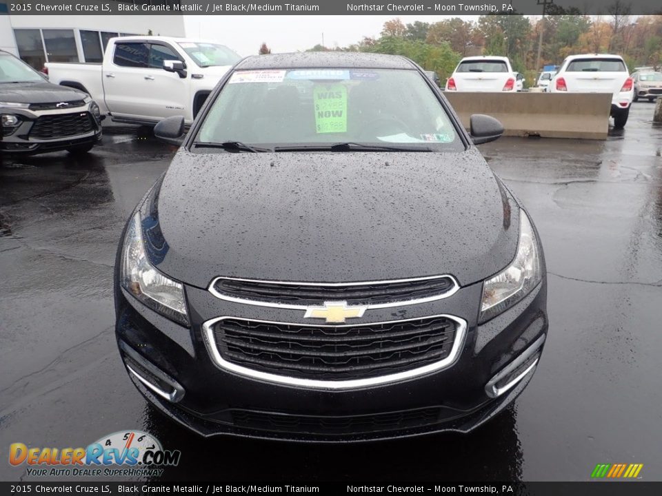 2015 Chevrolet Cruze LS Black Granite Metallic / Jet Black/Medium Titanium Photo #13