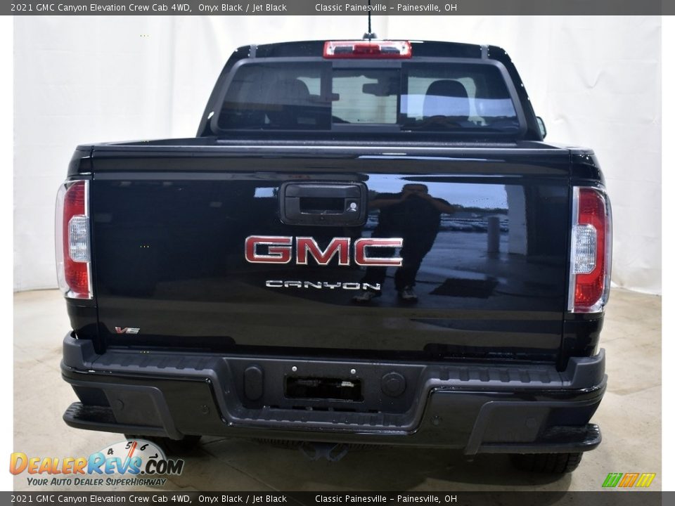 2021 GMC Canyon Elevation Crew Cab 4WD Onyx Black / Jet Black Photo #3