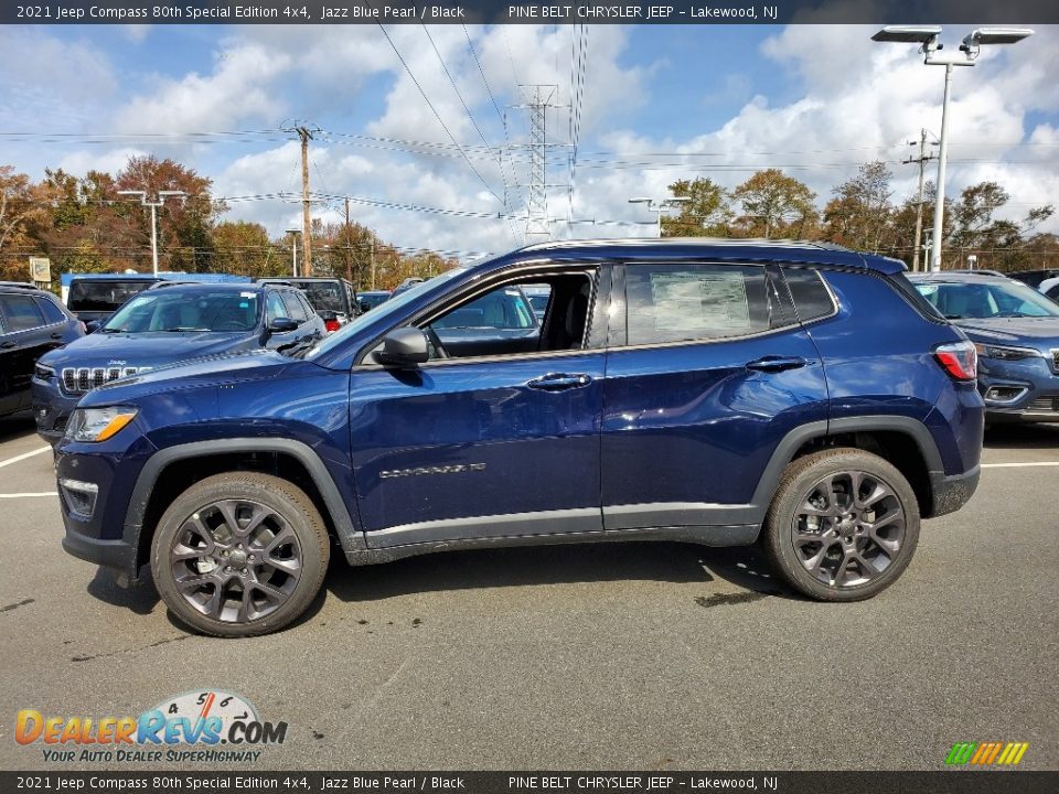 Jazz Blue Pearl 2021 Jeep Compass 80th Special Edition 4x4 Photo #4