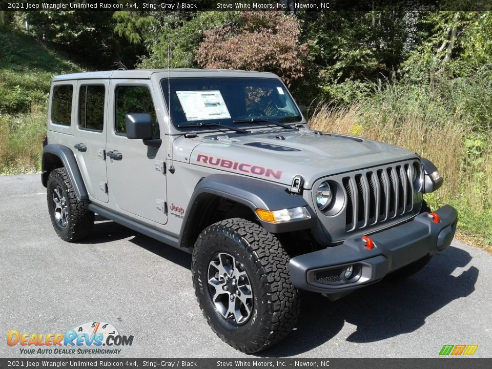Sting-Gray 2021 Jeep Wrangler Unlimited Rubicon 4x4 Photo #4