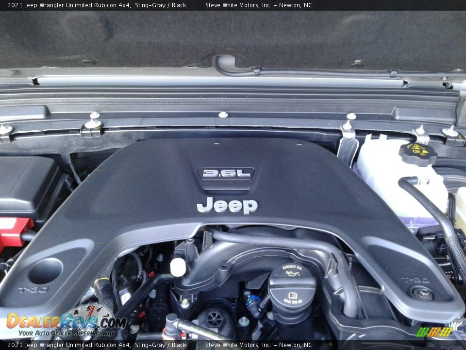 2021 Jeep Wrangler Unlimited Rubicon 4x4 3.6 Liter DOHC 24-Valve VVT V6 Engine Photo #9