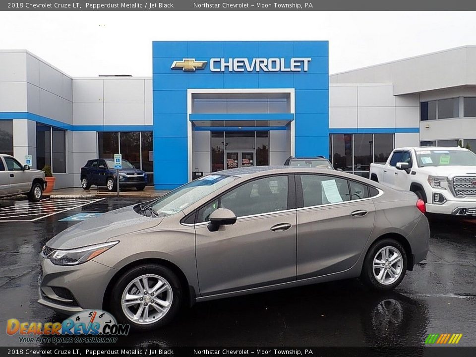 2018 Chevrolet Cruze LT Pepperdust Metallic / Jet Black Photo #1