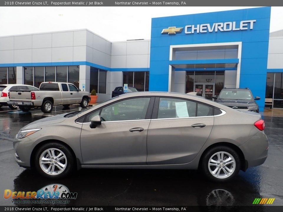 2018 Chevrolet Cruze LT Pepperdust Metallic / Jet Black Photo #3