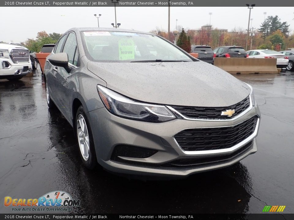 2018 Chevrolet Cruze LT Pepperdust Metallic / Jet Black Photo #12