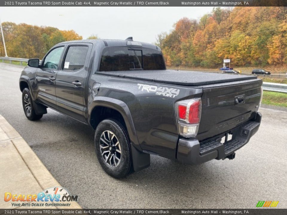 2021 Toyota Tacoma TRD Sport Double Cab 4x4 Magnetic Gray Metallic / TRD Cement/Black Photo #2